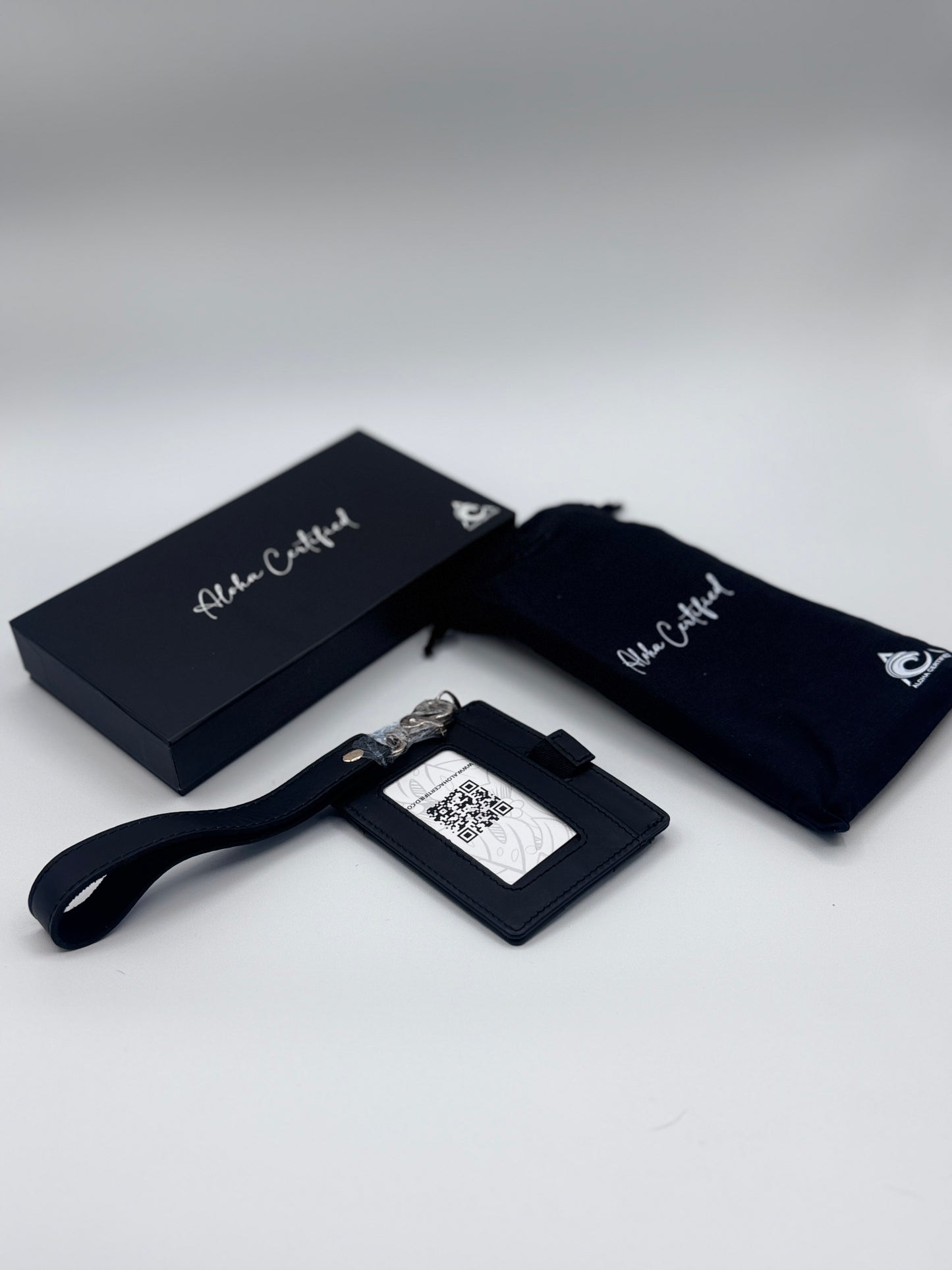 Womens Minimalist Wallets - Black