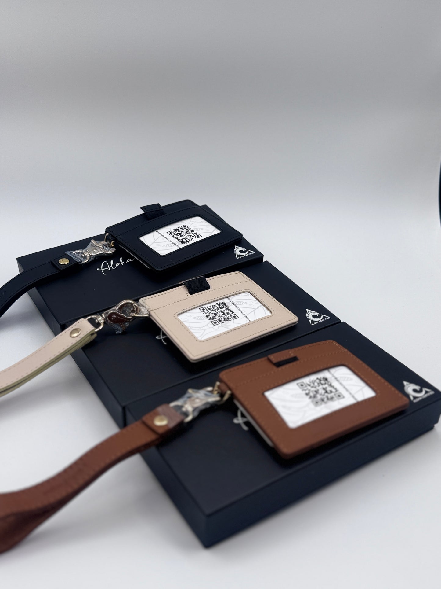 Womens Minimalist Wallets - Black