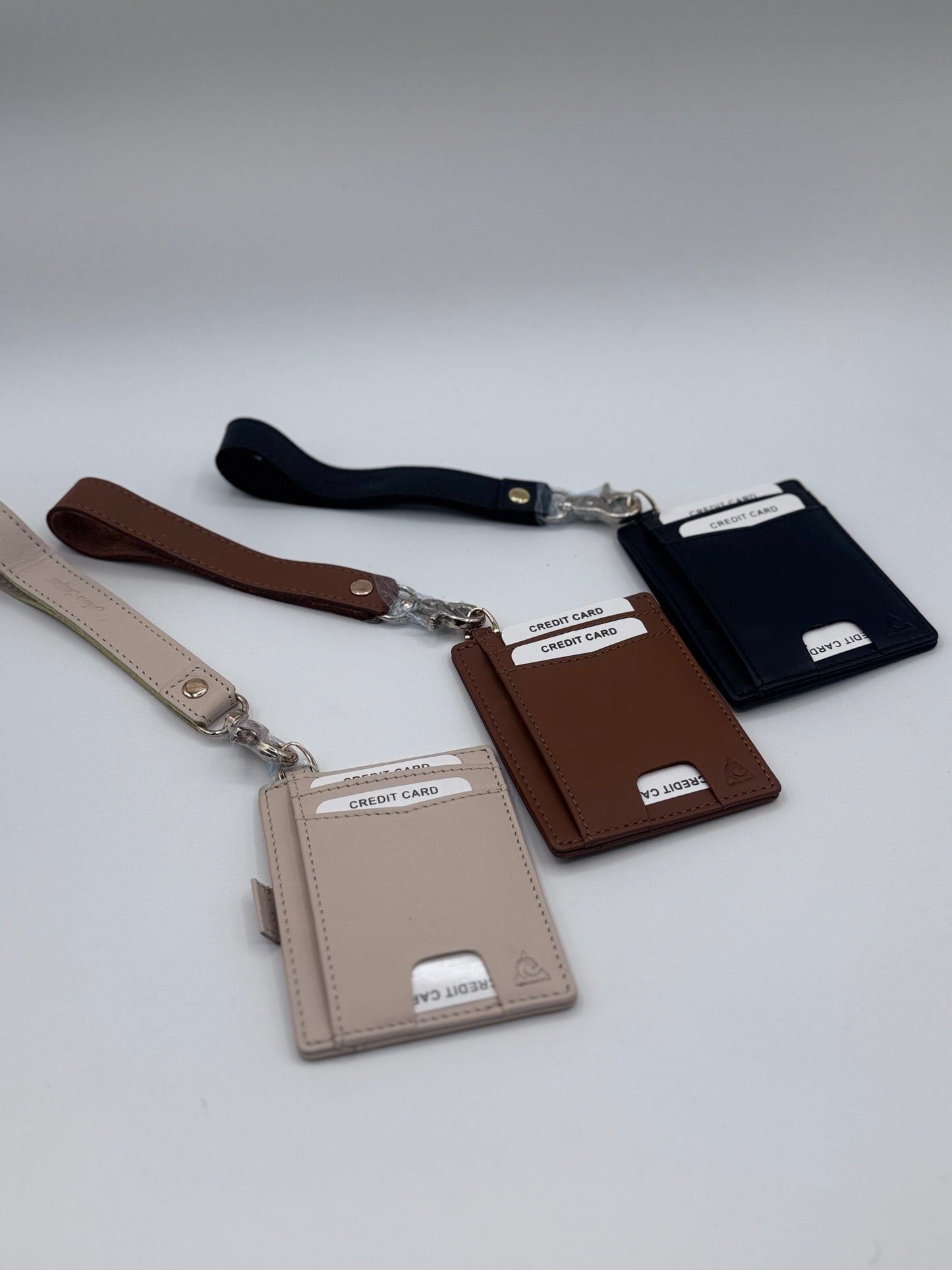 Womens Minimalist Wallets - Black