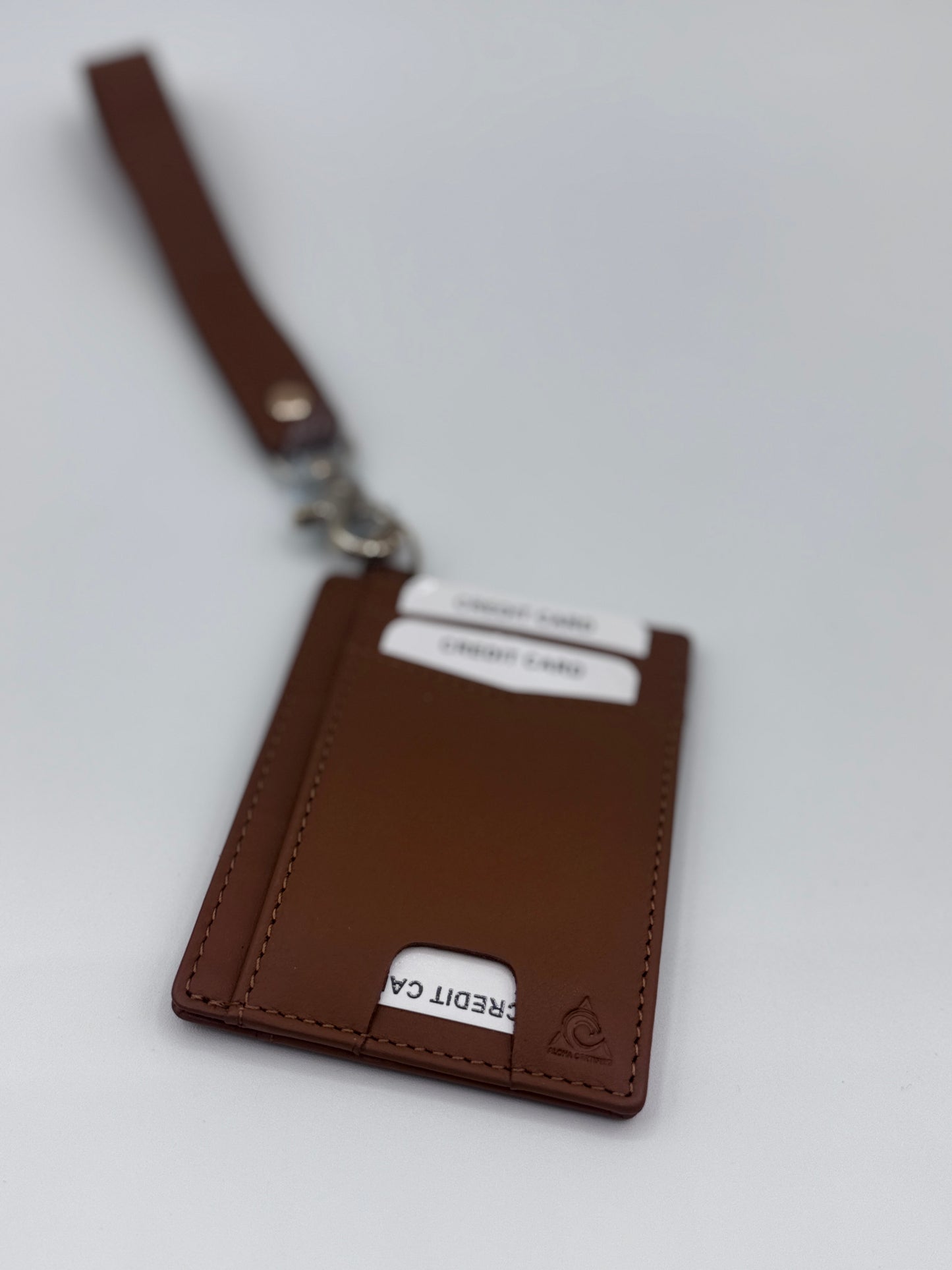 Womens Minimalist Wallets - Brown