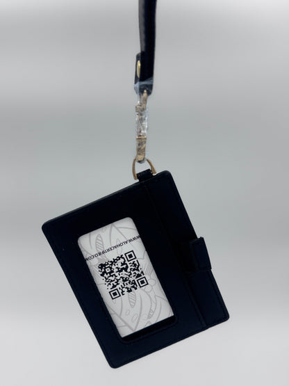 Womens Minimalist Wallets - Black