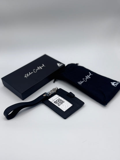 Womens Minimalist Wallets - Black