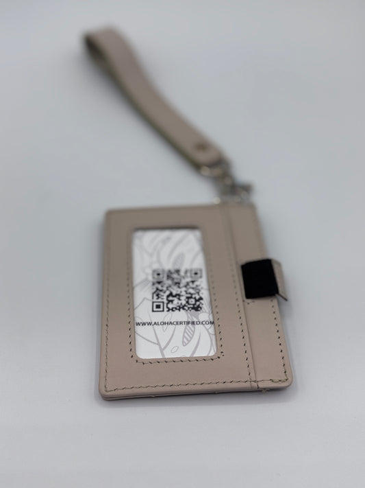 Womens Minimalist Wallets - Beige