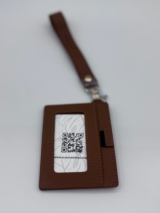 Womens Minimalist Wallets - Brown